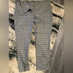 Plaid dress pants